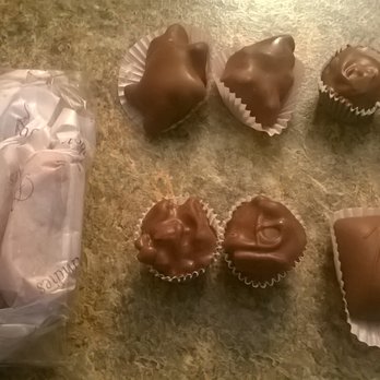 Abbott's Also Candy Store - Caramels (1/2 lb bag) and assorted chocolates for my purchase! - Candy Stores Near Me - Indianapolis, Indiana