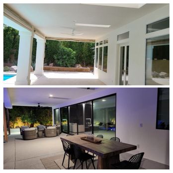 SME Engineering - Before and after - 24' of Fleetwood Sliders - Structural Engineers Near Me - Highland, California