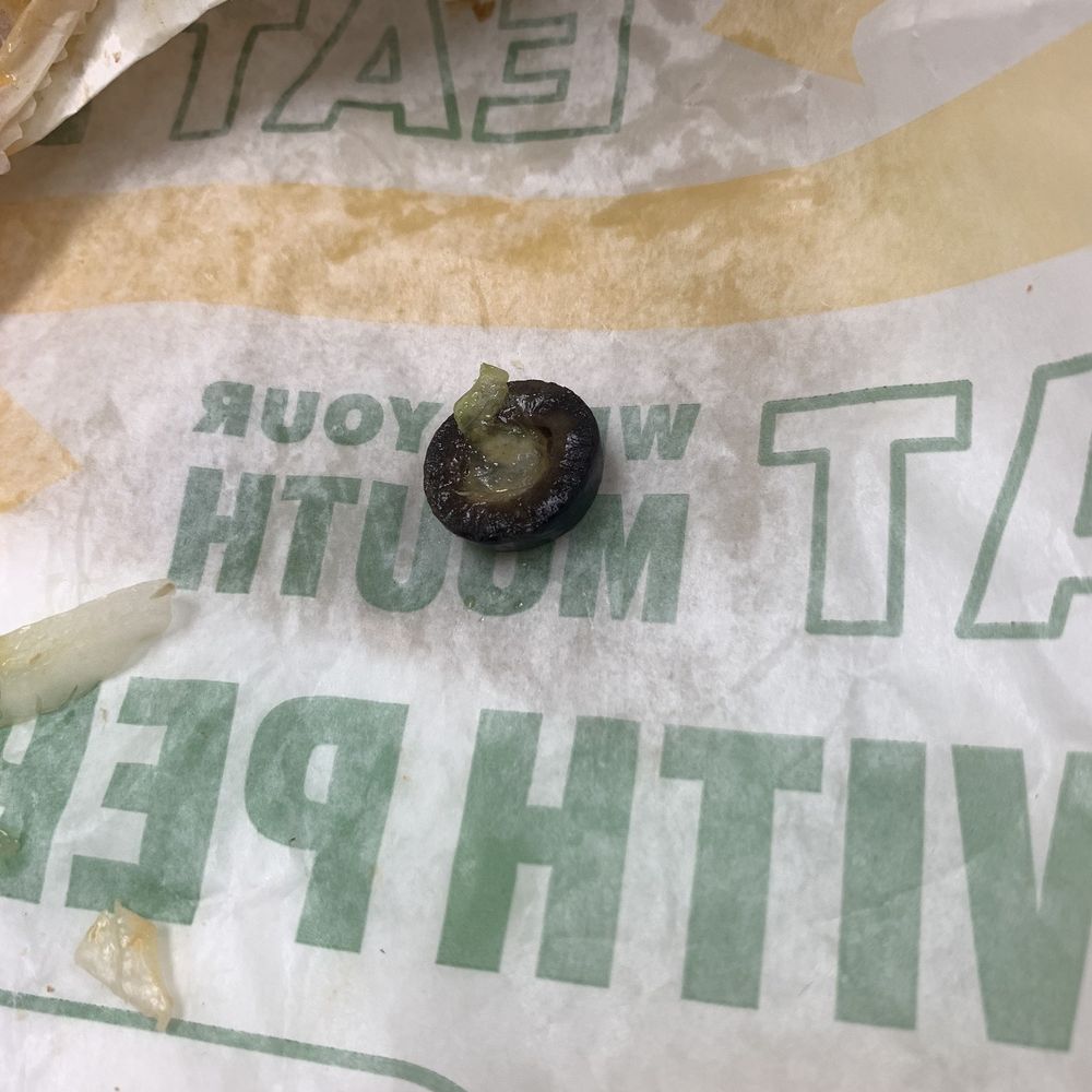 Subway - Why is there a random olive in my sandwich??? - Sandwiches Near Me - Elkhart, Indiana