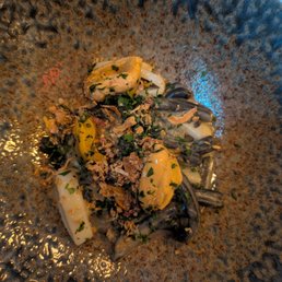 Squid ink pasta Squid ink pasta