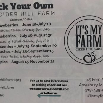 Cider Hill Farm - Pick Your Own Farms Near Me - Amesbury, Massachusetts Cider Hill Farm - Pick Your Own Farms Near Me - Amesbury, Massachusetts