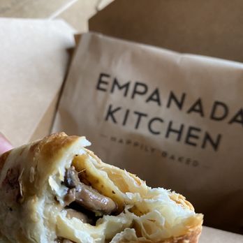 Empanada Kitchen - Mushroom and goat cheese empanada - Empanadas Near Me - San Diego, California Empanada Kitchen - Mushroom and goat cheese empanada - Empanadas Near Me - San Diego, California