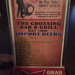 The Crossing Bar & Grill - Some of the beer options