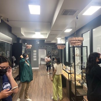 Identity Body Piercing - Jewelry locked away in cases to keep clean - Piercing Near Me - Chicago, Illinois