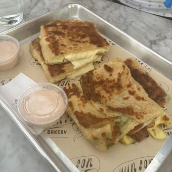Win Son Bakery - BEC Scallion Pancake - Taiwanese Near Me - Brooklyn, New York Win Son Bakery - BEC Scallion Pancake - Taiwanese Near Me - Brooklyn, New York