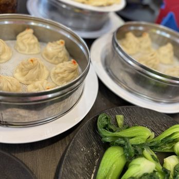 Happy Bao's - Chicken Xiao Long Bao's  Sautéed Bok Choy Chicken Cabbage 7. Signature Dumplings (10) - Chinese Near Me - Glendale, Arizona