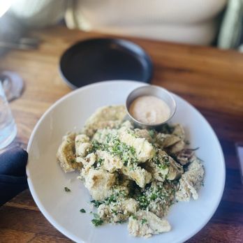 Centro Bar & Kitchen - Fried Artichoke Heartsssss Tossed with Mint, Parsley, and Parmesan, served with a side of Lemon Aleppo Aioli - $14 - Tapas/Small Plates Near Me - Reno, Nevada Centro Bar & Kitchen - Fried Artichoke Heartsssss Tossed with Mint, Parsley, and Parmesan, served with a side of Lemon Aleppo Aioli - $14 - Tapas/Small Plates Near Me - Reno, Nevada