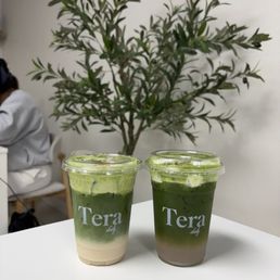 Pistachio matcha, lychee coco matcha Pistachio matcha, lychee coco matcha
