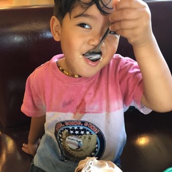 Jason's Deli - Ice cream on his shirt and too excited to be sugared up - Delis Near Me - Chesapeake, Virginia