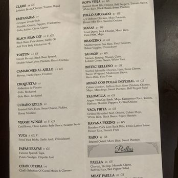 Azucar - Menu - Cuban Near Me - Charlotte, North Carolina