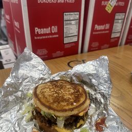 Grilled Cheese Double Cheeseburger Grilled Cheese Double Cheeseburger