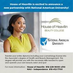 House of Heavilin Beauty College - We partnered with NAU to give you a complete education for great success!