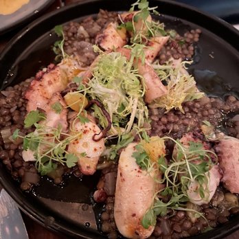 Faubourg Montclair - Grilled octopus and lentils - French Near Me - Montclair, New Jersey