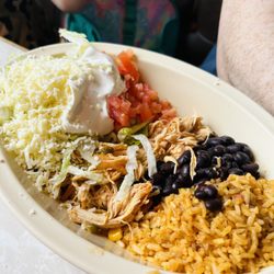 El Jinete Mexican Restaurant - Chicken bowl