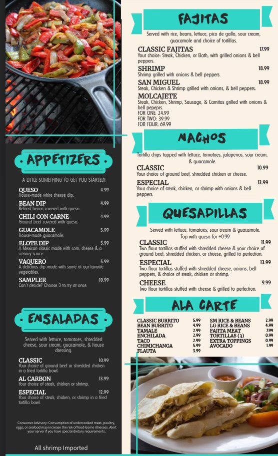 SAN MIGUEL MEXICAN BAR & GRILL Updated September 2024 702 Harrison