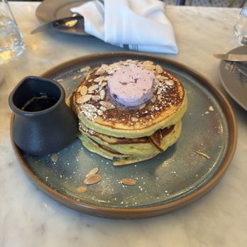 FIG Restaurant - Lemon Ricotta Pancakes - Bars Near Me - Santa Monica, California