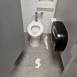 Bathroon #2, super gross. Very unclean., needs heavy improvement.