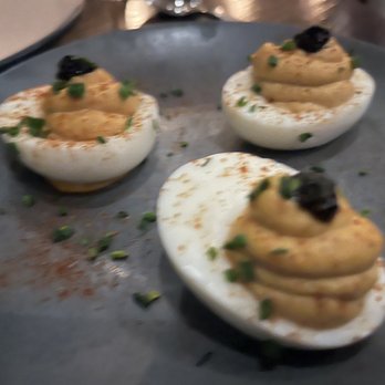 Copper Vine Inn - Cajun Deviled Eggs! - Wine Bars Near Me - New Orleans, Louisiana