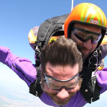 Bay Area Skydiving - "Ego Mike" and I, April 9, 2010 - Skydiving Near Me - Byron, California