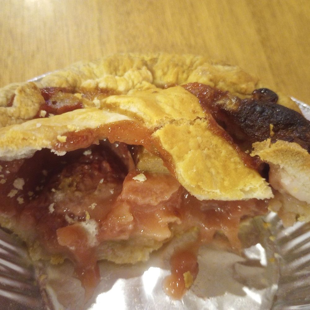 Perth Pie - Inside the mini Strawberry Rhubarb Pie. - Bakeries Near Me - Perth, Ontario Perth Pie - Inside the mini Strawberry Rhubarb Pie. - Bakeries Near Me - Perth, Ontario