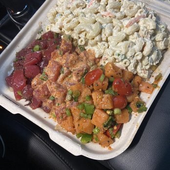 Da Poke Shop - Mac salad, spicy tuna, salmon, white rice - Hawaiian Near Me - Kingston, Washington Da Poke Shop - Mac salad, spicy tuna, salmon, white rice - Hawaiian Near Me - Kingston, Washington