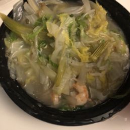 This is chow mein according to the rude lady