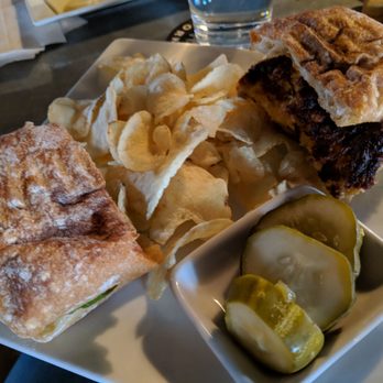 Columbia Kettle Works Brewpub - Crabcake sandwich with chips and pickles - Bars Near Me - Columbia, Pennsylvania Columbia Kettle Works Brewpub - Crabcake sandwich with chips and pickles - Bars Near Me - Columbia, Pennsylvania