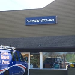 Sherwin-Williams Paint Store - View from the parking. In the strip mall next to subway.