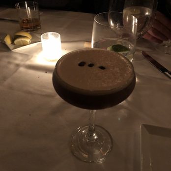 Roots Steakhouse - Espresso Martini. Try adding some over their gelato! - Steakhouses Near Me - Summit, New Jersey
