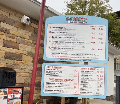 Menu photo 1 P. Terry's Burger Stand Austin, TX