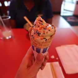 Orochi Ramen - Mocha Soft Served Ice Cream.
