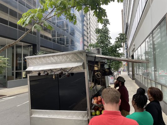 Octopus Falafel Truck by null