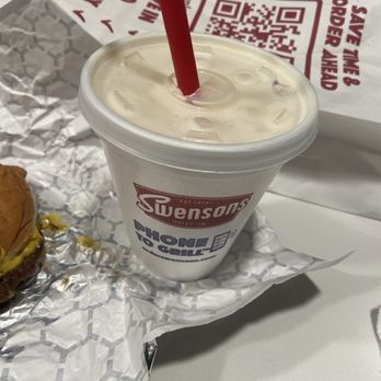 Swensons Drive-In - Small Milkshake (banana) - Burgers Near Me - Cincinnati, Ohio Swensons Drive-In - Small Milkshake (banana) - Burgers Near Me - Cincinnati, Ohio