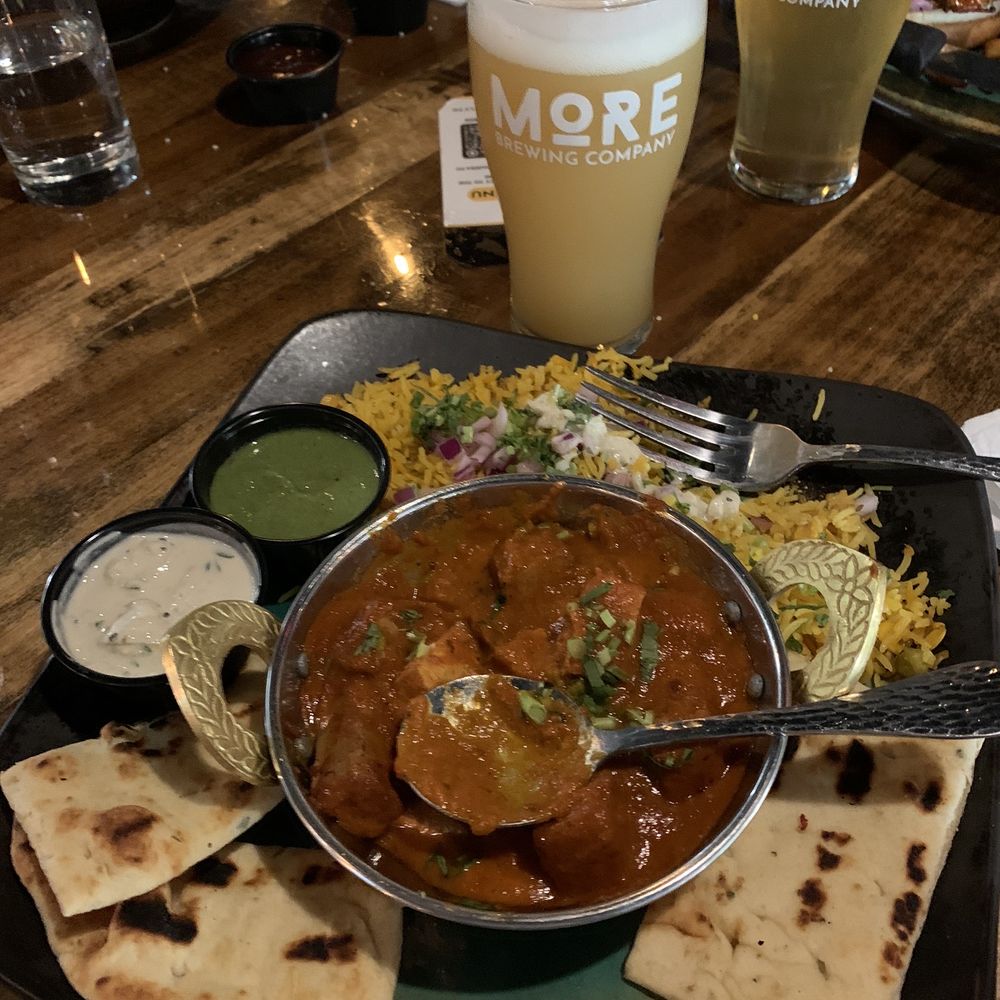 More Brewing - Tikka Masala Platter - Breweries Near Me - Huntley, Illinois More Brewing - Tikka Masala Platter - Breweries Near Me - Huntley, Illinois