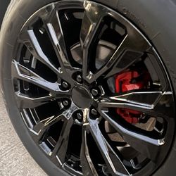 Perfect Touch Powder Coating - Wheel and brake caliper