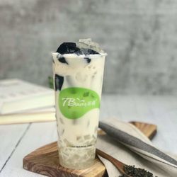 Tbaar - Milk Green Tea Aloe and Herbal Jelly