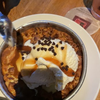 BJ's Restaurant & Brewhouse - Salted Caramel Pizookie - New American Near Me - Katy, Texas BJ's Restaurant & Brewhouse - Salted Caramel Pizookie - New American Near Me - Katy, Texas