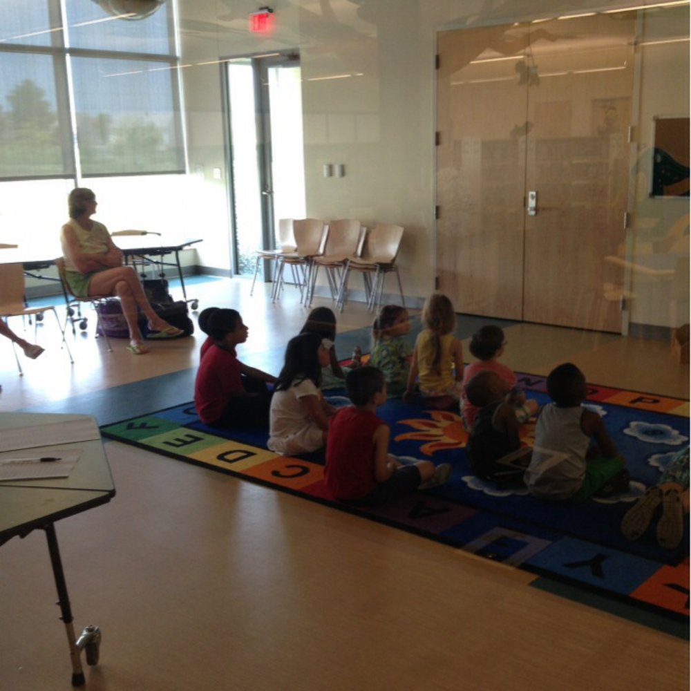 Joint-Use Library - Mary Sims CR - Movie time - Libraries Near Me - Virginia Beach, Virginia