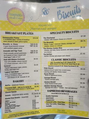 Menu photo 4 Honeysuckle Biscuits & Bakery Woodstock, GA Menu photo 4 Honeysuckle Biscuits & Bakery Woodstock, GA