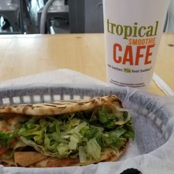 Great chipotlechicken wrap!