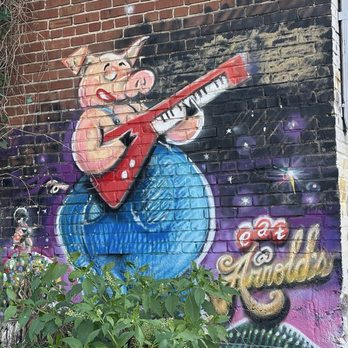 Arnolds BAR-B-QUE & Grill - Outside mural - Barbeque Near Me - Memphis, Tennessee Arnolds BAR-B-QUE & Grill - Outside mural - Barbeque Near Me - Memphis, Tennessee