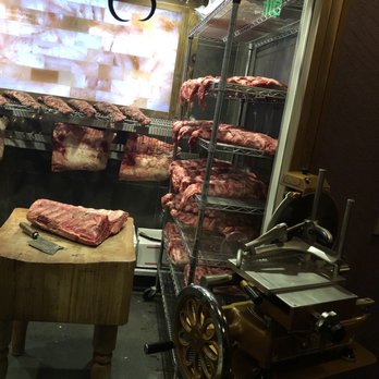Ricardo's Kitchen + Bar - Meat locker with dry-aging beef - Steakhouses Near Me - Lacey, Washington