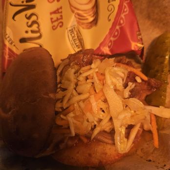 Library Bar & Grill - Pulled pork sandwich - American Near Me - Norman, Oklahoma Library Bar & Grill - Pulled pork sandwich - American Near Me - Norman, Oklahoma