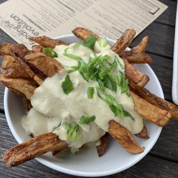 The Plot - Cheesy Truffle Fries - Vegan Near Me - Oceanside, California The Plot - Cheesy Truffle Fries - Vegan Near Me - Oceanside, California