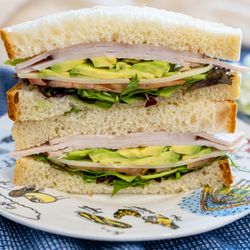 Amandine Patisserie Cafe - Brentwood - Turkey Avo Sandwich