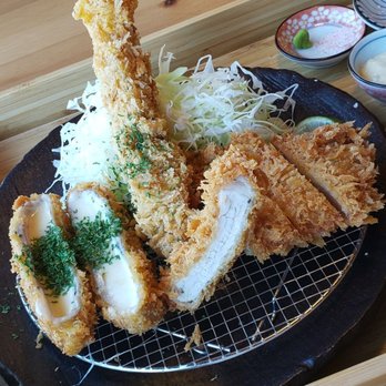 Katsu San - Assorted Katsu Set ($18) - Japanese Near Me - Richmond, British Columbia Katsu San - Assorted Katsu Set ($18) - Japanese Near Me - Richmond, British Columbia