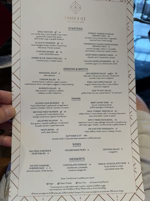 Menu photo 1 Ember & Ice Eagan, MN Menu photo 1 Ember & Ice Eagan, MN