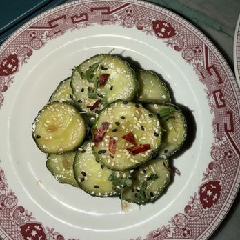 Nine Tailed Fox - CUCUMBER SALAD - Chinese Near Me - Baltimore, Maryland