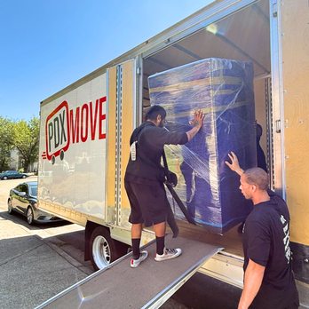PDX Movers - Using our tools to protect and transport a refrigerator safely! - Movers Near Me - Tualatin, Oregon