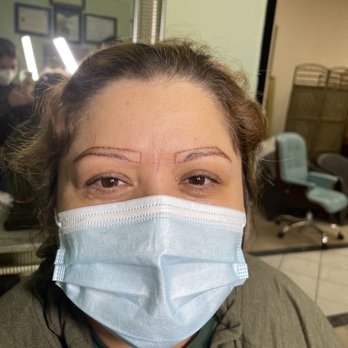 CJ Nails- Lashes & 3D Microblading - Working on eyebrows - Nail Salons Near Me - South Gate, California CJ Nails- Lashes & 3D Microblading - Working on eyebrows - Nail Salons Near Me - South Gate, California
